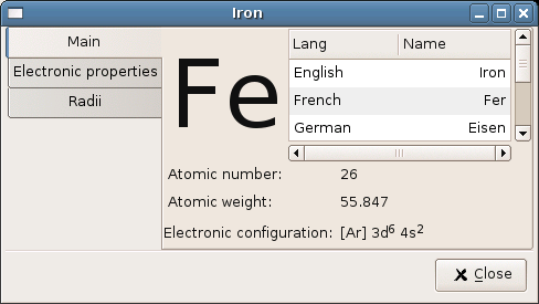 The iron page.