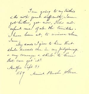 Handwritten letter—page 2