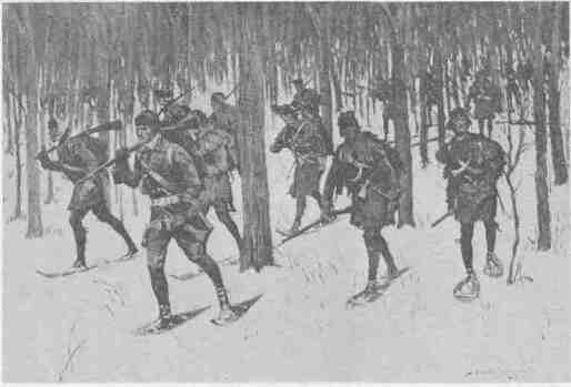 32 the March of Rogers's Rangers 