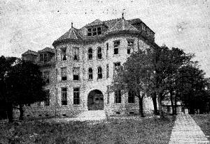 GIRLS' HALL, TILLOTSON COLLEGE.