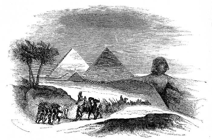 The Pyramids and the Sphinx