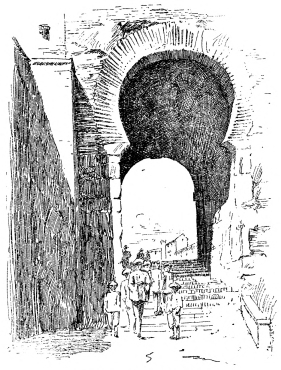 MOORISH ARCH LEADING TO ZOCODOVER